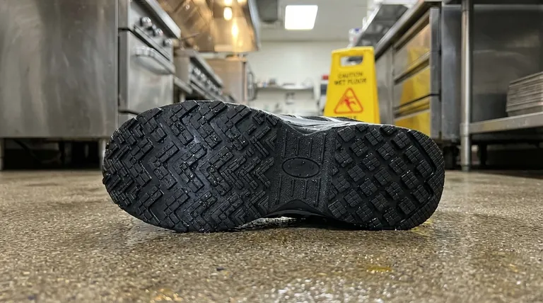 Чем отличаются нескользящие туфли от обычных? Максимальная безопасность на скользких поверхностях