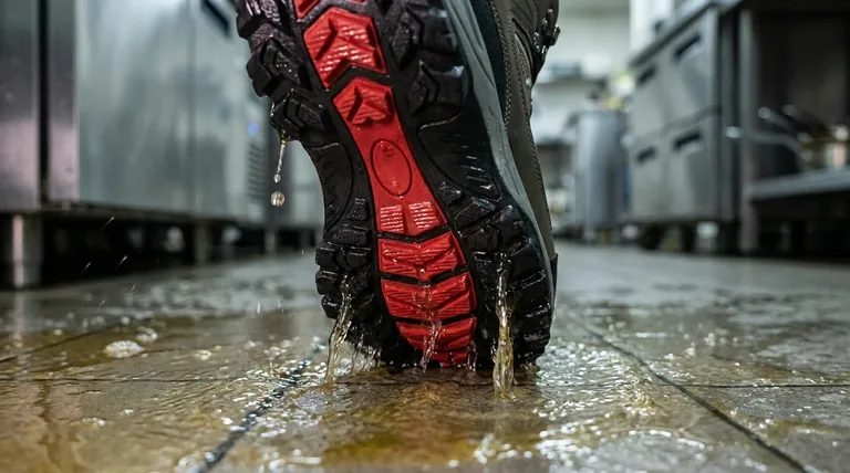 Comment fonctionne le motif de la semelle des chaussures antidérapantes ? La science pour rester debout