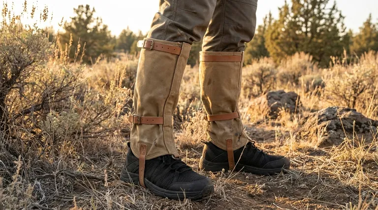 Quelle alternative aux bottes anti-serpent peut offrir une protection contre les morsures de serpent ? Utilisez des jambières anti-serpent pour une défense polyvalente.