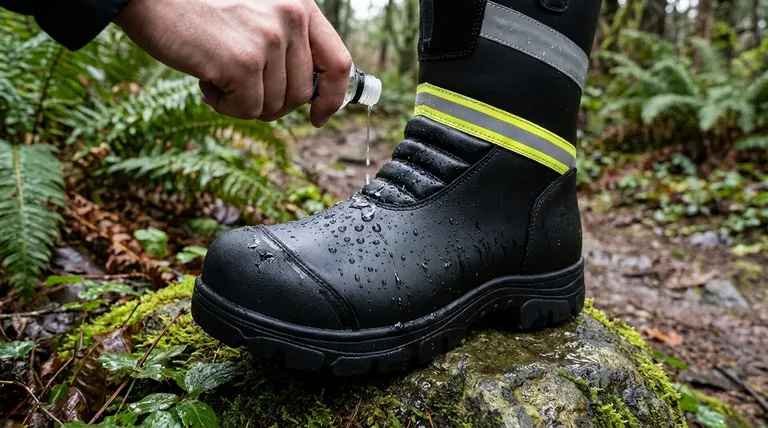 Comment savoir quand les chaussures de randonnée ont besoin d'un traitement imperméabilisant ? Le test essentiel des perles d'eau