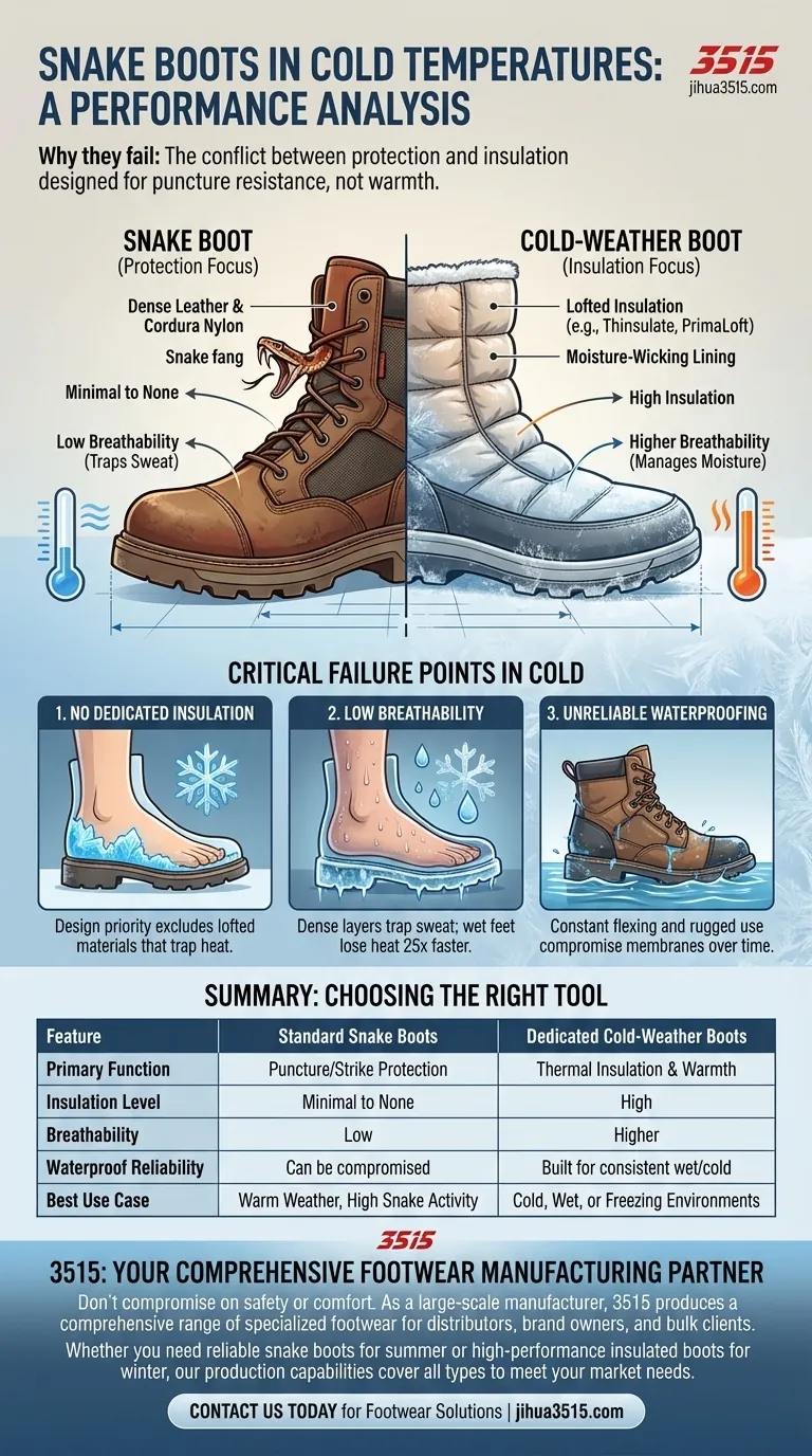 Comment les bottes anti-serpent se comportent-elles par temps froid ? La vérité sur leurs défaillances par temps froid Guide Visuel