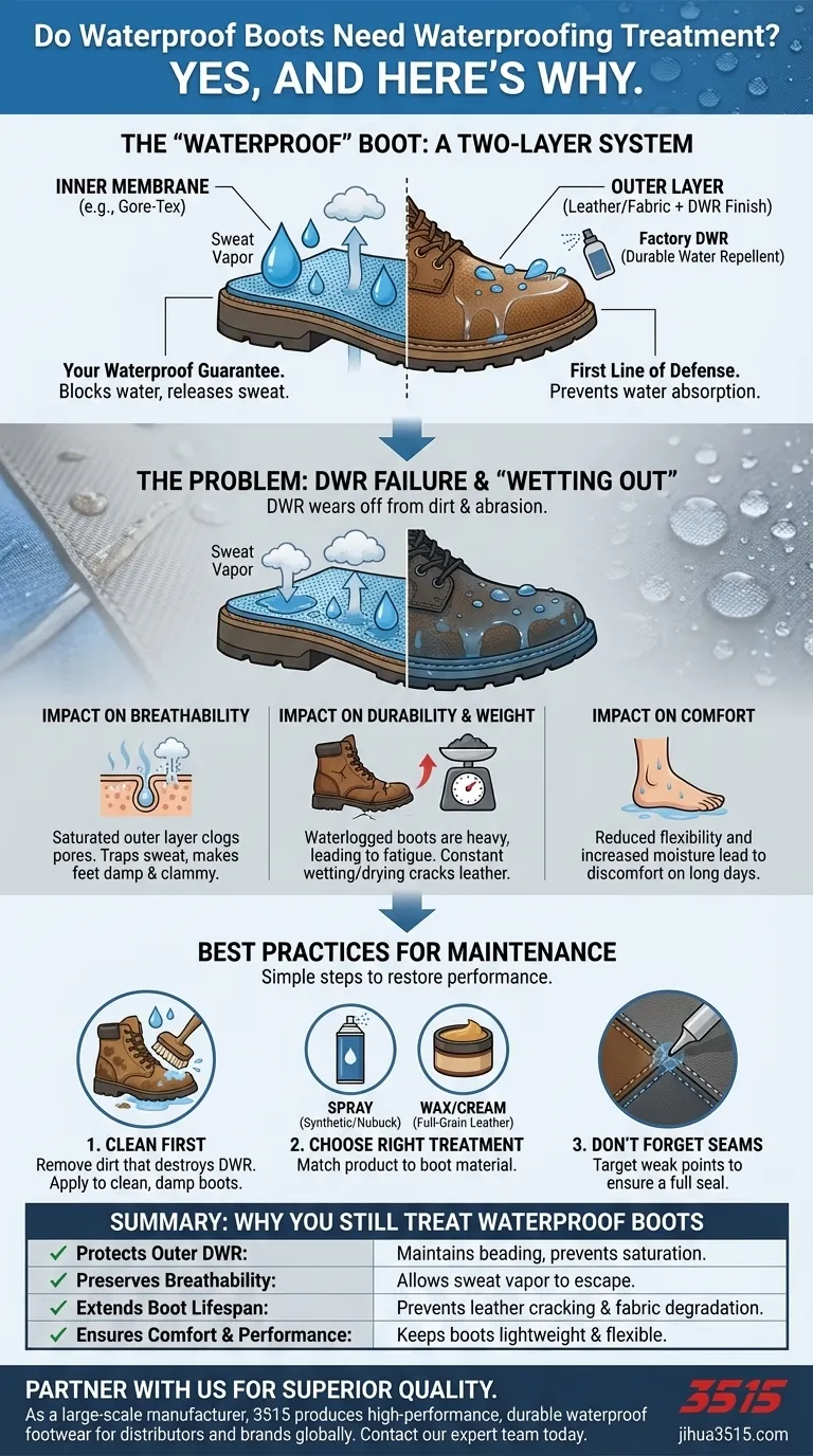 ¿Las botas con membranas impermeables/transpirables necesitan tratamiento impermeabilizante? La guía esencial de mantenimiento Guía Visual