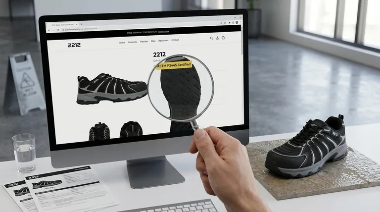 Как определить, что обувь нескользкая, при покупке онлайн? Практическое руководство по безопасности