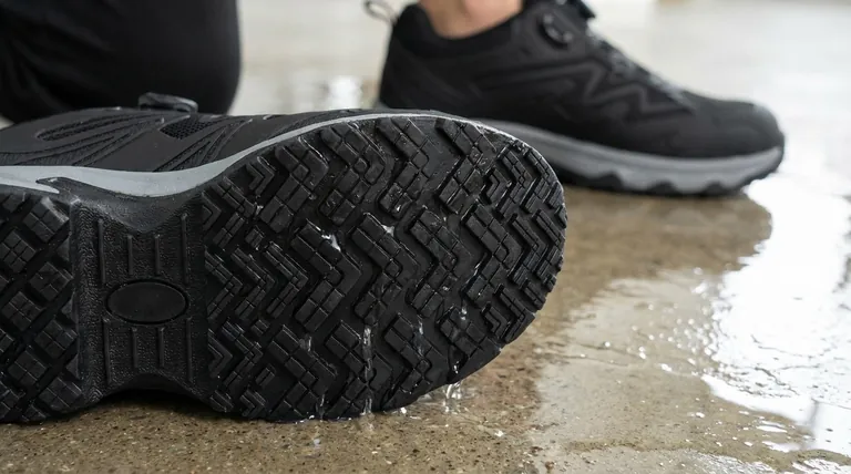À quoi doit ressembler la semelle d'une chaussure antidérapante ? Le guide d'un expert pour l'adhérence