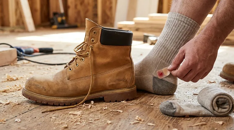 Qu'est-ce qui cause les ampoules dans les bottes de travail ? Les vrais coupables de la douleur aux pieds