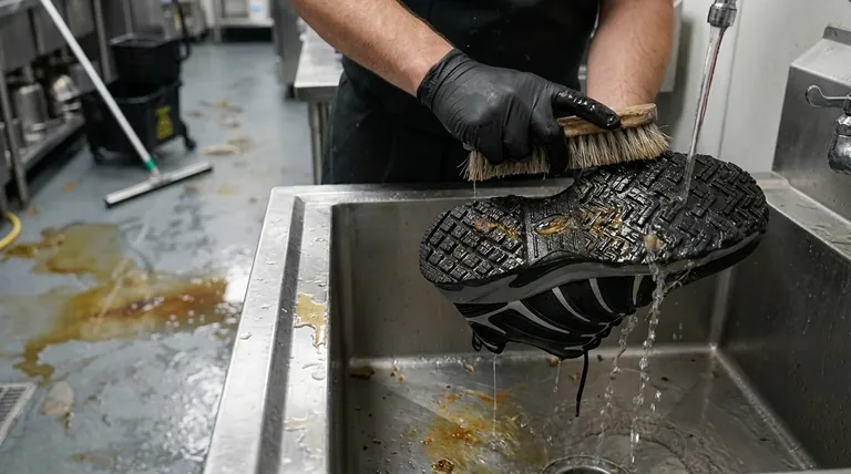What is a final tip for maintaining slip resistance in work shoes? The Ultimate Strategy for Lasting Safety