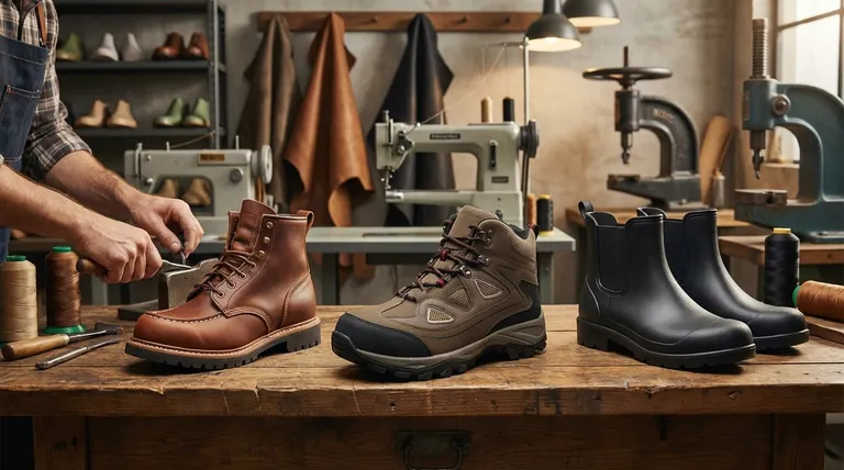 Quelles sont les méthodes de construction courantes pour les bottes de travail ? Choisissez la bonne construction pour votre travail