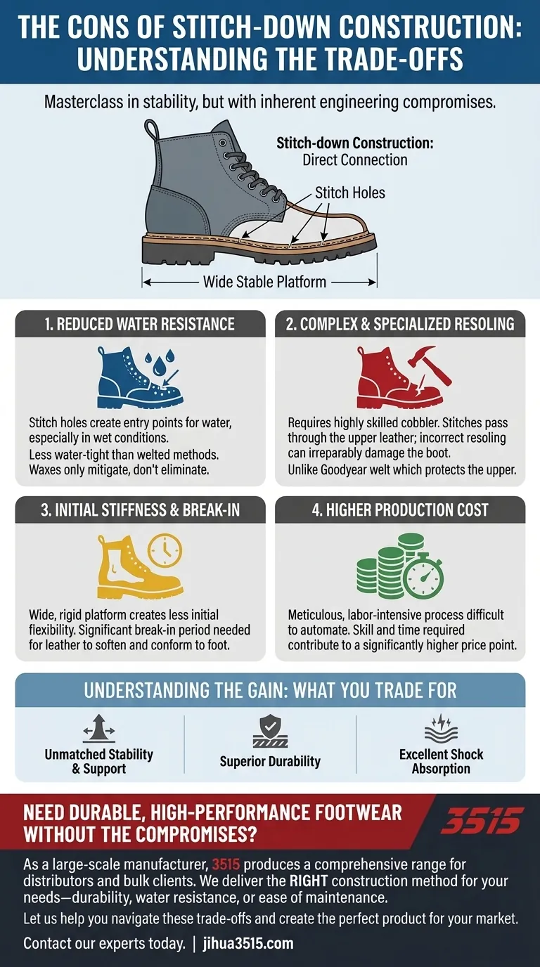 Quels sont les inconvénients de la construction cousue retournée ? Un guide de ses principaux compromis Guide Visuel