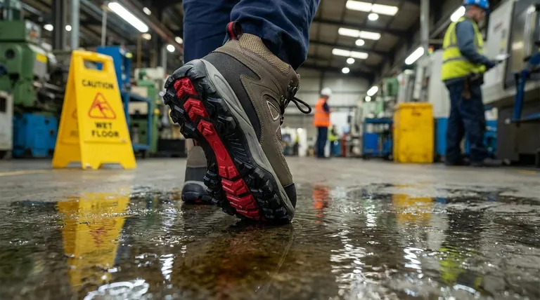 새로운 ASTM 미끄럼 방지 안전 신발 표준의 중요성은 무엇인가요? 안전을 위한 명확한 기준