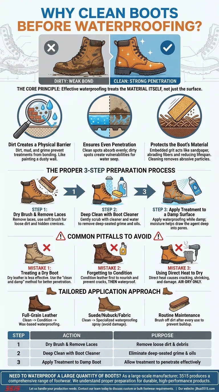 なぜ防水処理の前にブーツを掃除することが重要なのでしょうか？ 長持ちする保護の鍵 ビジュアルガイド