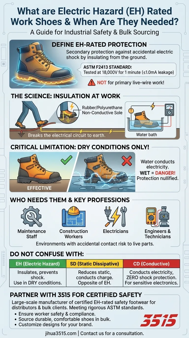 Что такое рабочая обувь с классом защиты от электрической опасности и когда она необходима? Ваше основное руководство по защитной обуви с классом EH Визуальное руководство