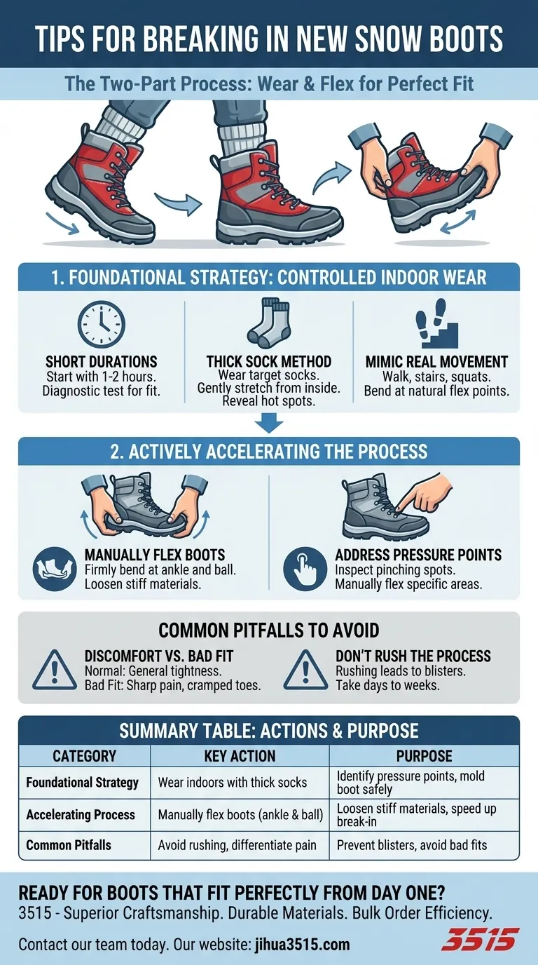 What are some tips for breaking in new snow boots? Master the Safe, Pain-Free Process Visual Guide