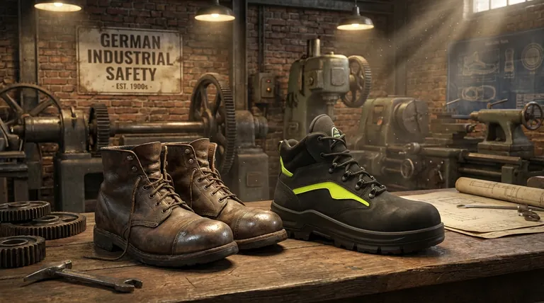 ¿Cuál es la historia de las botas de trabajo con punta de acero? De la invención alemana al estándar de seguridad moderno