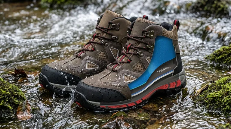 Как проверить, действительно ли ботинки водонепроницаемы? Смотрите дальше внешнего материала