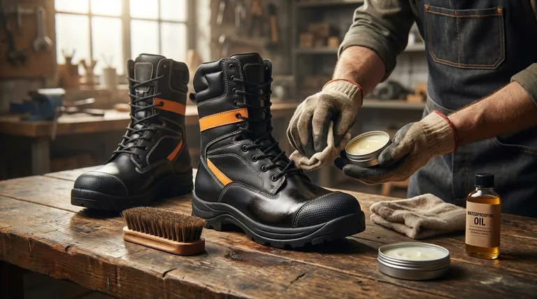 Perché la cura e la manutenzione adeguate sono importanti per gli scarponi da lavoro in pelle? Prolunga la durata e proteggi il tuo investimento
