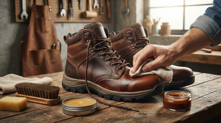 Quel est le processus de conditionnement des bottes de travail en cuir ? Un guide étape par étape pour prolonger leur durée de vie