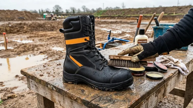 Wie können Arbeitsstiefel aus Leder vor Umwelteinflüssen geschützt werden? Eine 3-Schritte-Anleitung für dauerhafte Haltbarkeit