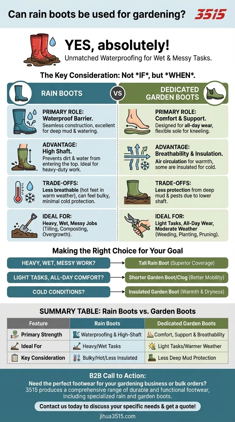 ¿Se pueden usar botas de lluvia para jardinería? Elija el calzado adecuado para sus tareas de jardinería Guía Visual