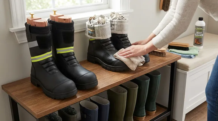 Wie sollten Schnee-, Regen- und Gummistiefel gelagert werden, um ihre Lebensdauer zu verlängern? Meistern Sie die Methode „Reinigen, Trocknen, Formen“