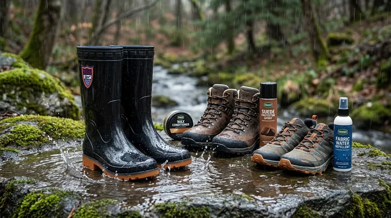 防水処理を選択する際に考慮すべき要素は何ですか?フットウェアに最適な保護機能を選びましょう。