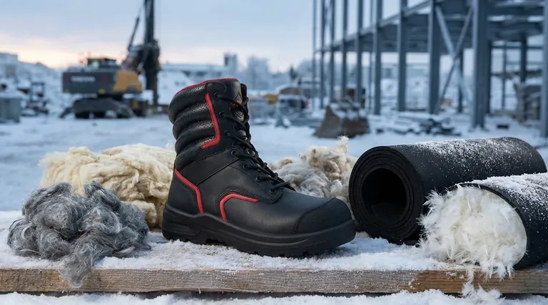 ما هي المواد المستخدمة عادة للعزل في أحذية الطقس البارد؟ ابحث عن المقاس المثالي لمناخك