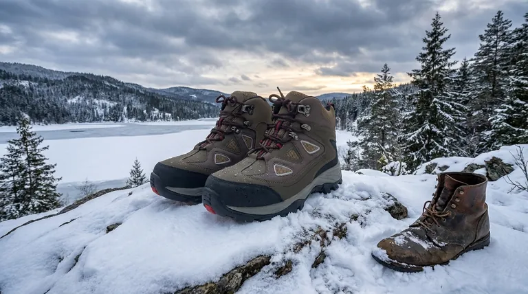 ما هي مزايا وعيوب أحذية الثلج الاصطناعية؟ دليل الأداء الشتوي خفيف الوزن