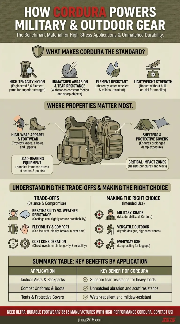 Cordura 在军事和户外装备中是如何使用的？ 兼具无与伦比的耐用性与可靠性 图解指南