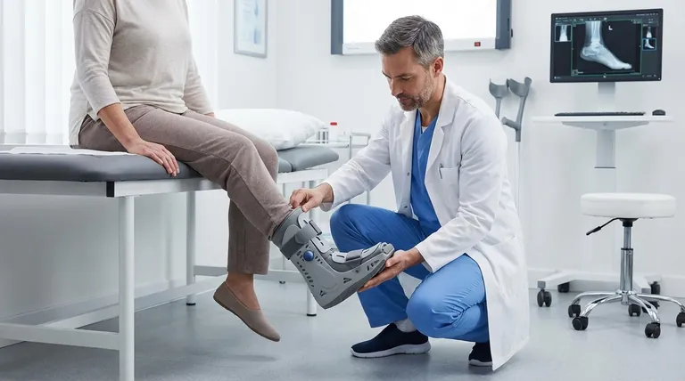 Quel type de botte de marche convient aux fractures du pied ? La botte de marche courte CAM expliquée