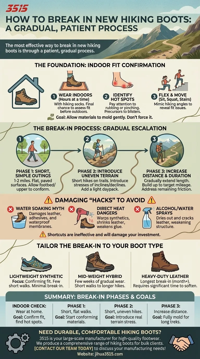 Como amaciar botas de caminhada novas? Um guia passo a passo para conforto e durabilidade. Guia Visual