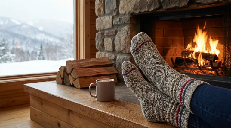 양말은 발을 따뜻하게 유지하는 데 어떤 역할을 하나요? 진정한 단열을 위한 수분 관리 마스터