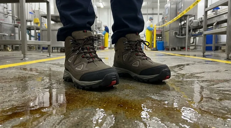 滑りにくい靴がもたらすメリットとは? 負傷率を slash し、職場の安全性を高めます