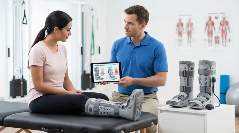 ¿Qué se debe considerar al elegir entre botas CAM estándar y neumáticas? Una guía para la recuperación de lesiones