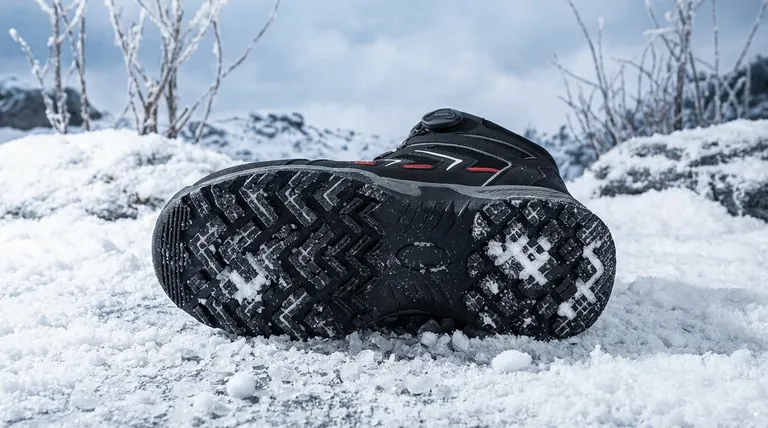 冬季靴子应具备哪些抓地力特征?通过合适的鞋底掌握冬季安全