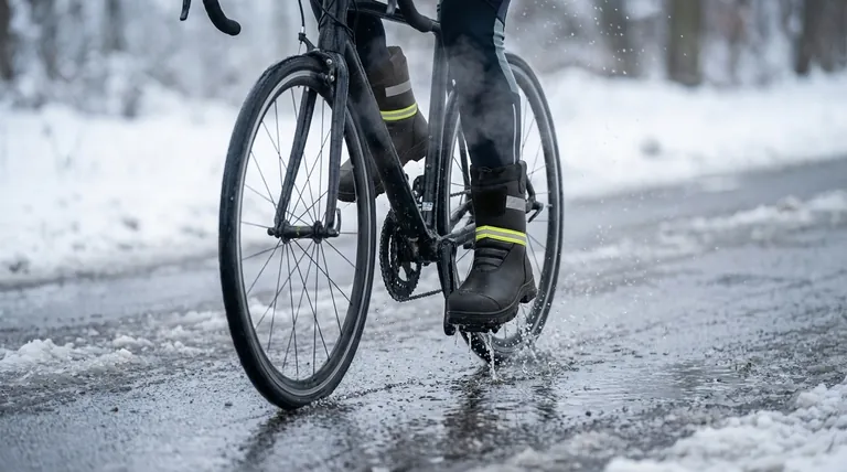 ¿Cuáles son los principales desafíos para mantener los pies calientes al andar en bicicleta en clima frío? Domina el frío con el equipo adecuado