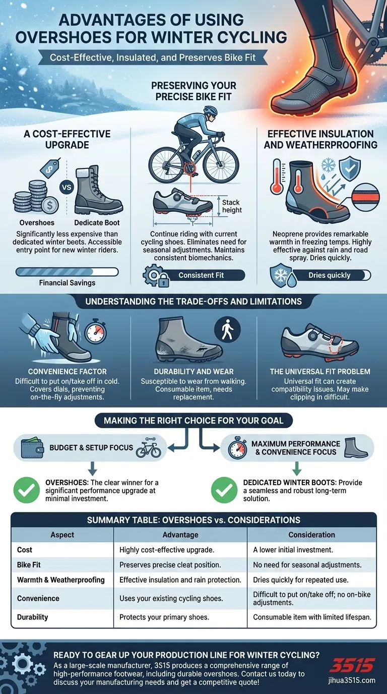 冬季骑行使用鞋套有什么好处？保持温暖和省钱 图解指南