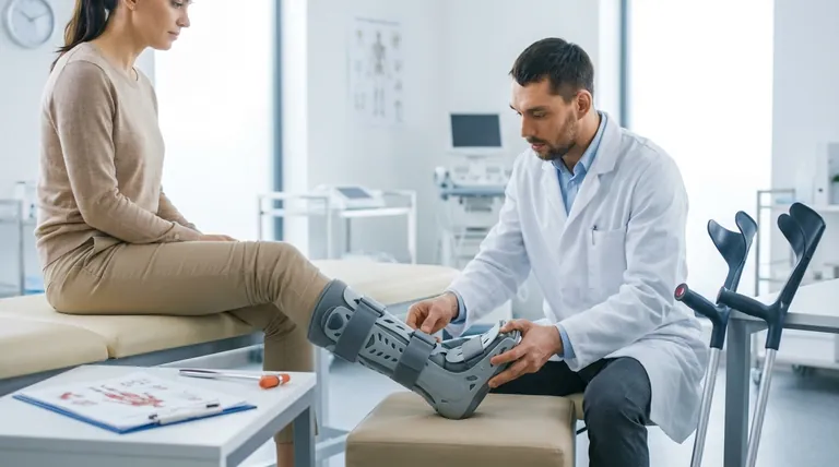 Pourquoi est-il important de suivre les recommandations du médecin lors de l'utilisation d'une botte de marche ? Assurer une guérison complète