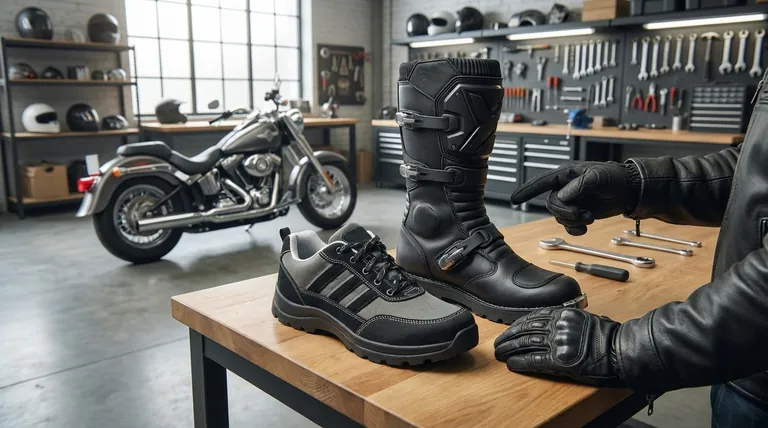Quels sont les inconvénients des chaussures de moto par rapport aux bottes ? Comprendre le compromis en matière de protection