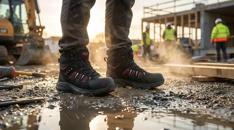 穿戴合适的工作靴有什么好处?保护您的双脚,提升工作表现