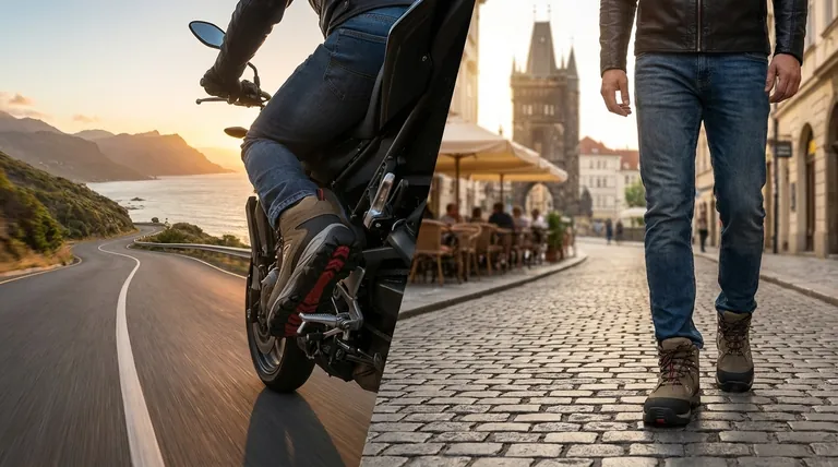 ¿Qué factores deben considerar los ciclistas al elegir entre zapatillas de montar y botas? Adapta tu equipo a tu viaje