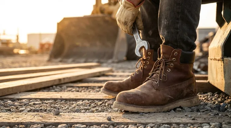 Каковы преимущества кожаной верха рабочей обуви? Непревзойденная долговечность и защита