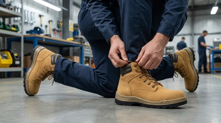 Почему правильная посадка имеет решающее значение для защитной обуви? Избегайте этих скрытых опасностей