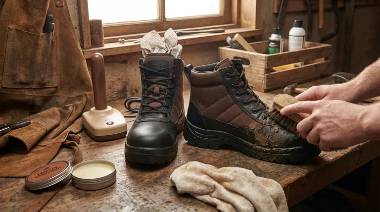 Wie sollten Sicherheitsstiefel gepflegt werden? Wesentliche Schritte für Langlebigkeit & Schutz