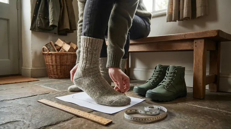 如何测量脚部尺寸以确保雨靴合脚?每次都能获得完美、无痛的合脚效果