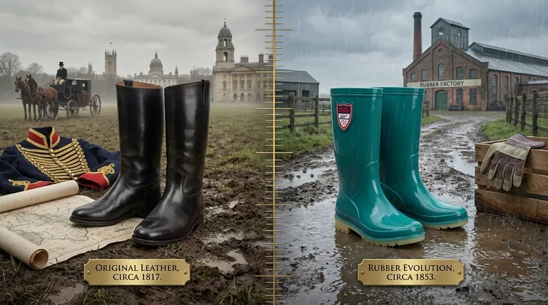 Qui a popularisé la botte Wellington et comment a-t-elle obtenu son nom ? Une histoire de design pratique