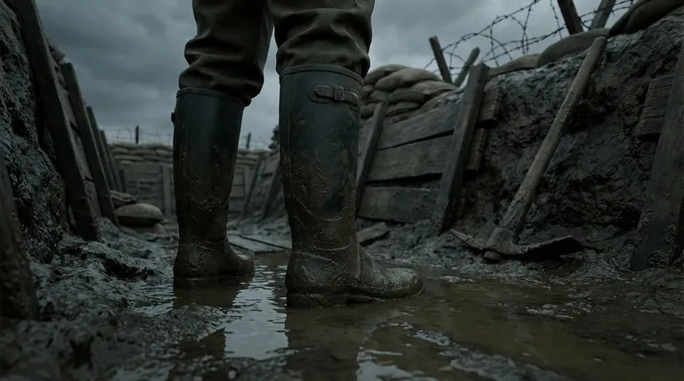 What role did Wellington boots play in World War I? Saving Soldiers from Trench Foot