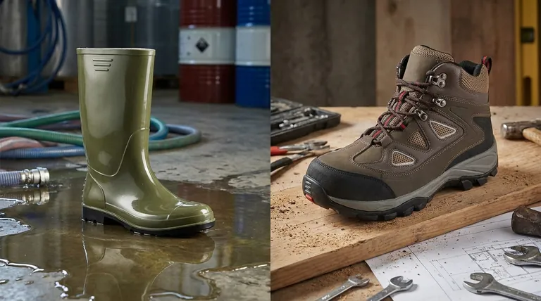 In cosa differisce il processo di produzione degli stivali da lavoro in PVC dagli altri tipi? Design senza cuciture e impermeabile
