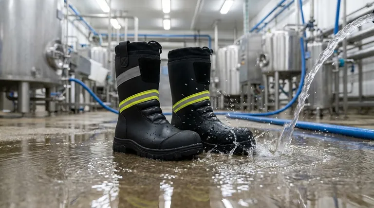 Por que as botas de trabalho de PVC são consideradas à prova d'água? A Ciência da Proteção Absoluta contra a Água