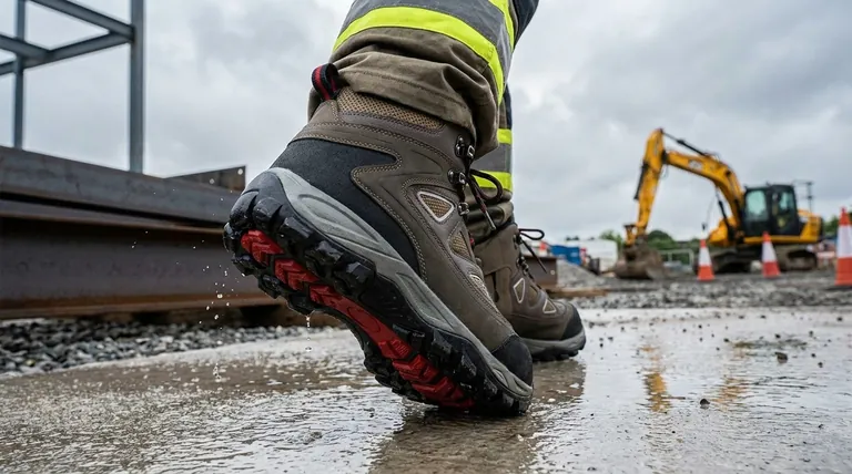 職場の安全のために、高品質なPVC作業靴に投資することはなぜ重要なのでしょうか? 3515フットウェアで従業員を守りましょう。