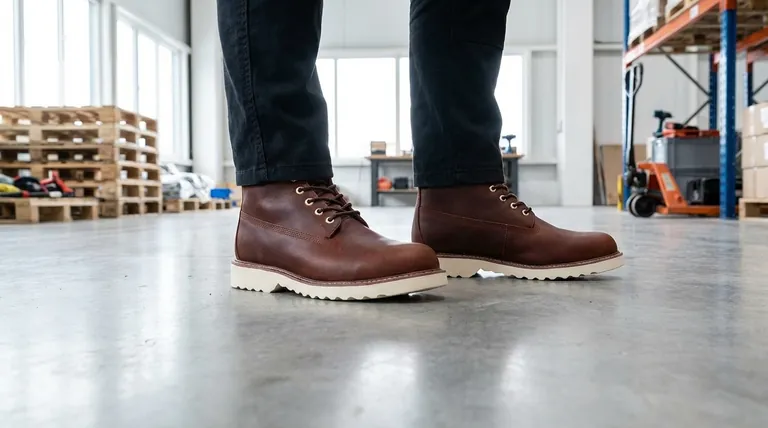 Was sind die Merkmale von Arbeitsstiefeln mit Keilsohle? Ultimativer Komfort für harte Böden