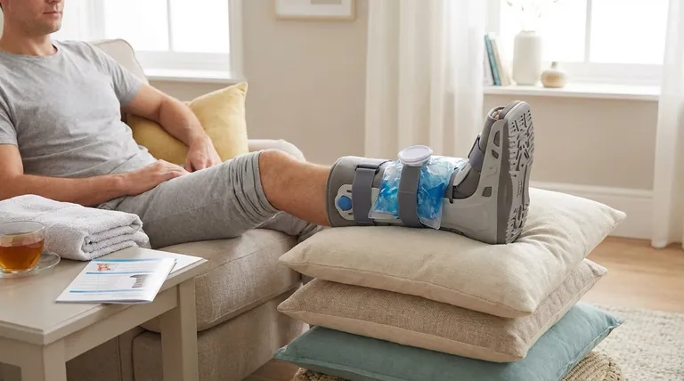 Quelles sont les instructions générales de soins pour le port d'une botte de marche à la maison ? Assurer une récupération sûre et rapide